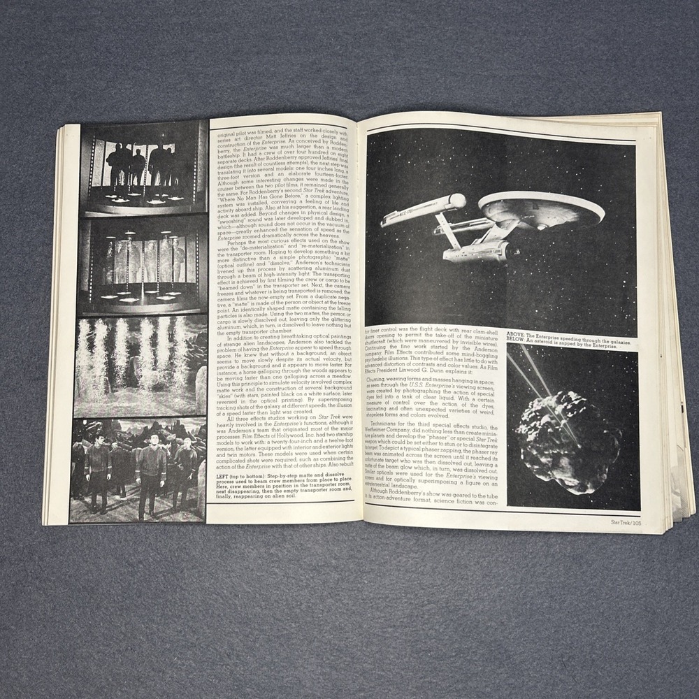 FANTASTIC TELEVISION Gary Gerani Paul Schulman 1977 Harmony Books Vintage Movies - Picture 3 of 12